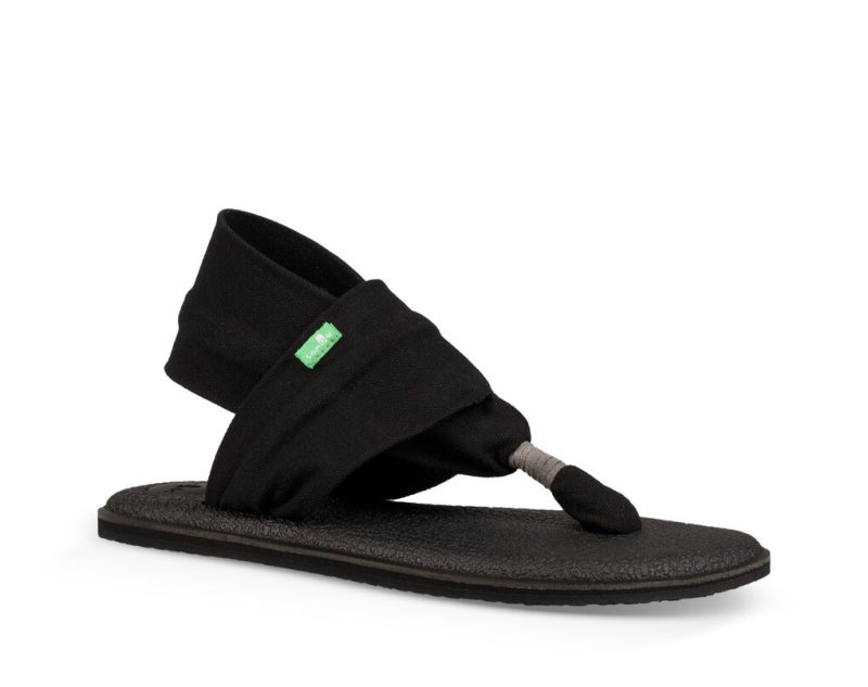 Sanuk Yoga Slings 2 Women's Sandals Black | Canada 14NWY